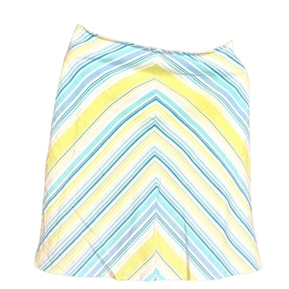 Old Navy size 16(old navy size 16) color striped skirt. Gently worn. - Picture 1 of 6